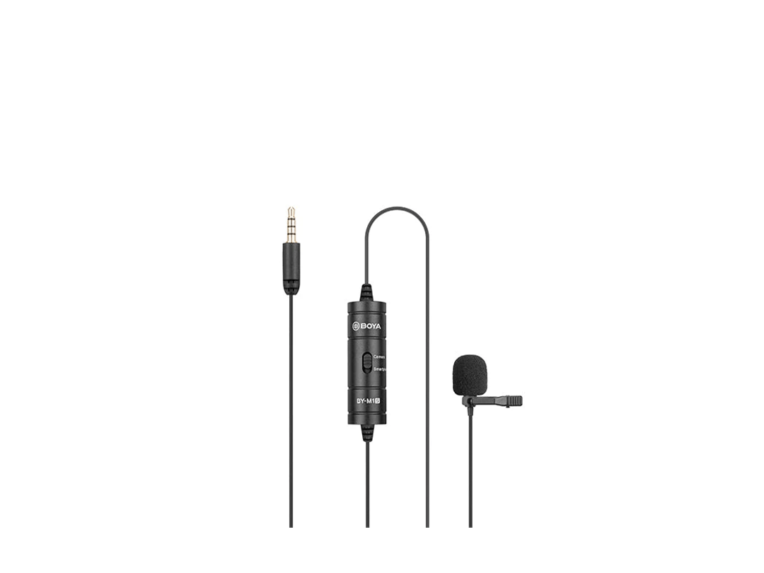 Boya BY-M1S Universal Lavalier Microphone in Qatar Boya BY-M1S Universal Lavalier Microphone in Qatar